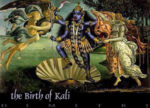 the Birth of Kali by dimitri